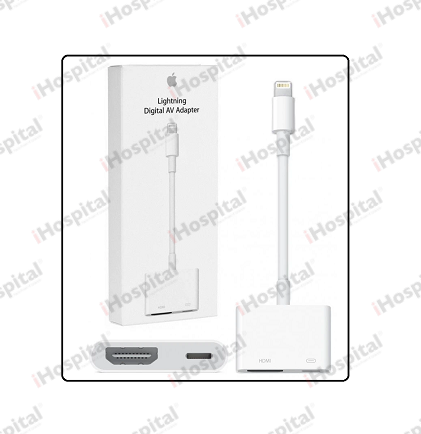 Apple Lightning to HDMI Adapter – Digital AV, 1080p (MD826AM/A)