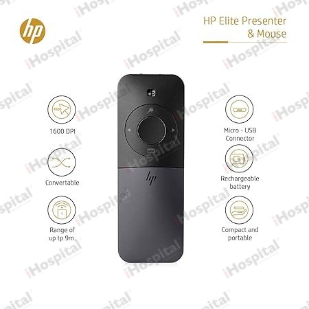 HP Elite Presenter Mouse 2CE30AA#UUF – Bluetooth