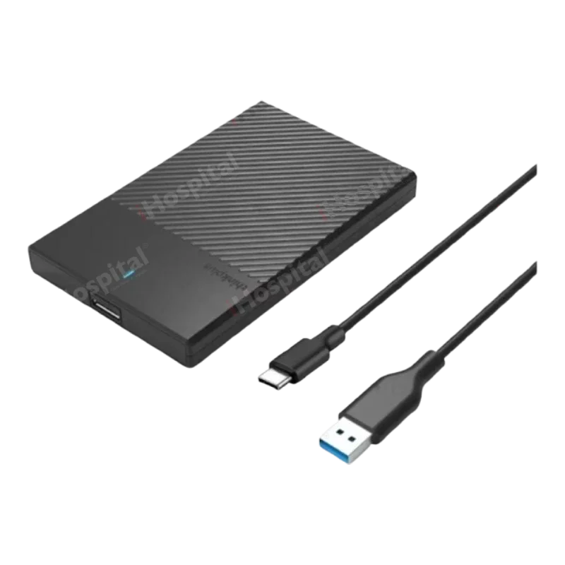 Lenovo ThinkPlus K01-C 2.5 Inches HDD/SSD Enclosure – USB-C 3.1, with OTG Cable