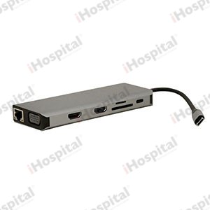 USB-C 12-in-1 Docking Station – Dual HDMI 4K, VGA, LAN, PD 87W