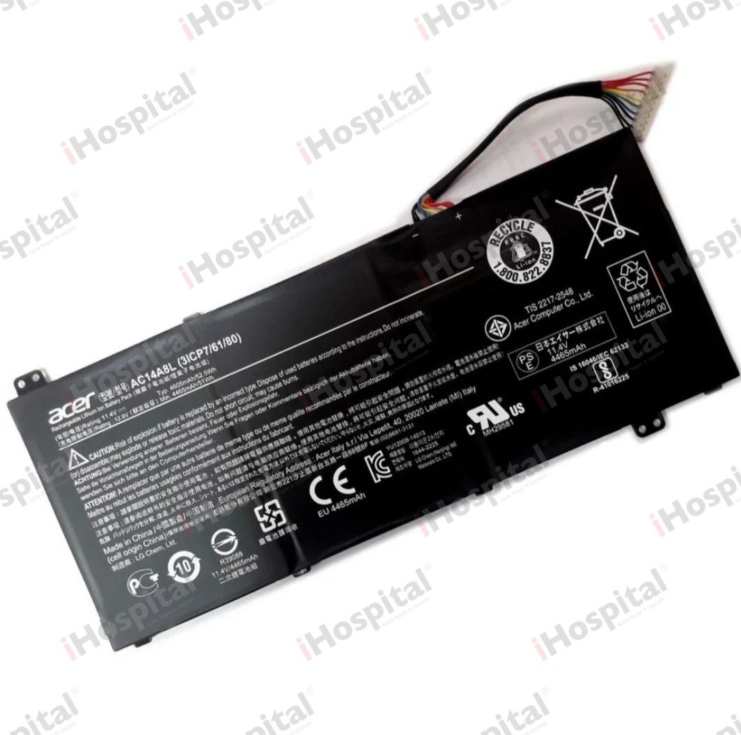 Original Battery AC14A8L for Acer Nitro V15 / VN7-571 | 11.4V 52.5Wh