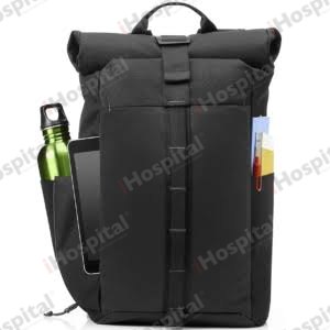 HP Pavilion Roll Top Backpack (Black, 15.6-Inches) 5EE87AA#UUF