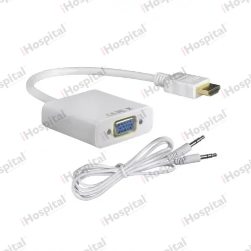 HDMI to VGA Adapter – with Audio
