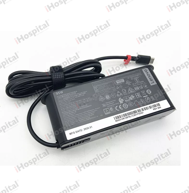 Original Lenovo 95W USB-C Laptop Charger 20V 4.75A (ADLX95YLC3A)