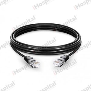 CAT6 Patch Cord – Black, Multiple Lengths (0.25–5m)