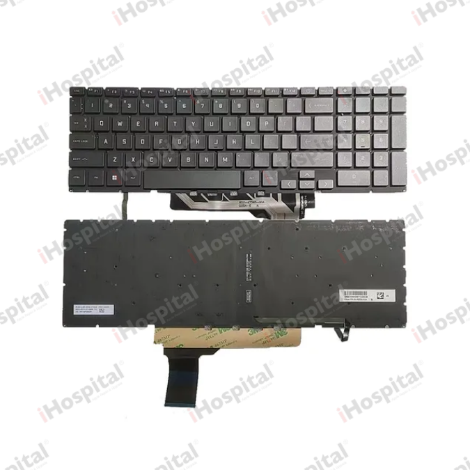 Keyboard for HP Victus 15-FA0031DX / 15-FA0032DX / 15-FB0015NR / 15-FB1013DX – US, Black