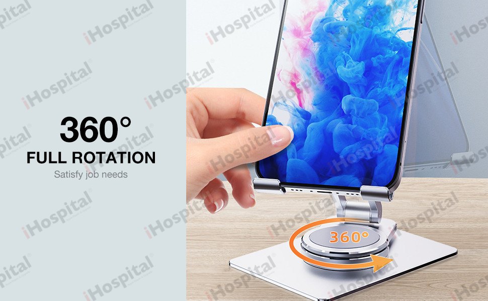 Rotating Aluminum Phone Stand – 360°