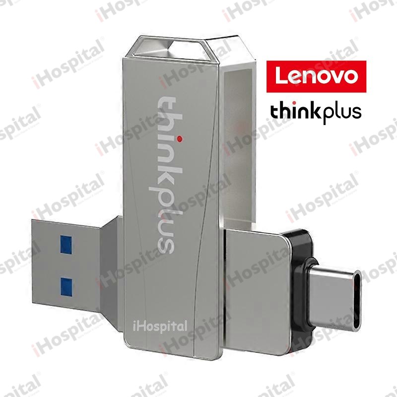 Lenovo ThinkPlus MU252 USB-C/USB 3.2 Dual-Interface Flash Drive – 256GB