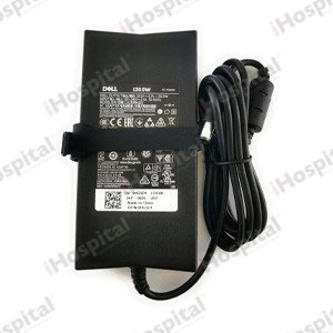 Original Dell 130W Laptop Charger 19.5V 6.7A – 7.4×5.0mm Big Pin (DA130PE1-00)