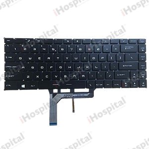 Keyboard for MSI GF64 / GF65 / GS65 – Red / Black