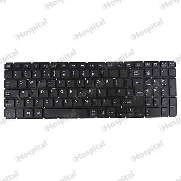 Keyboard for Toshiba Satellite L50-B / L50D-B / L50T-B – Arabic / UK