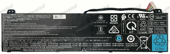 Original Battery AP18JHQ for Acer Predator Triton 500 / PT515-51