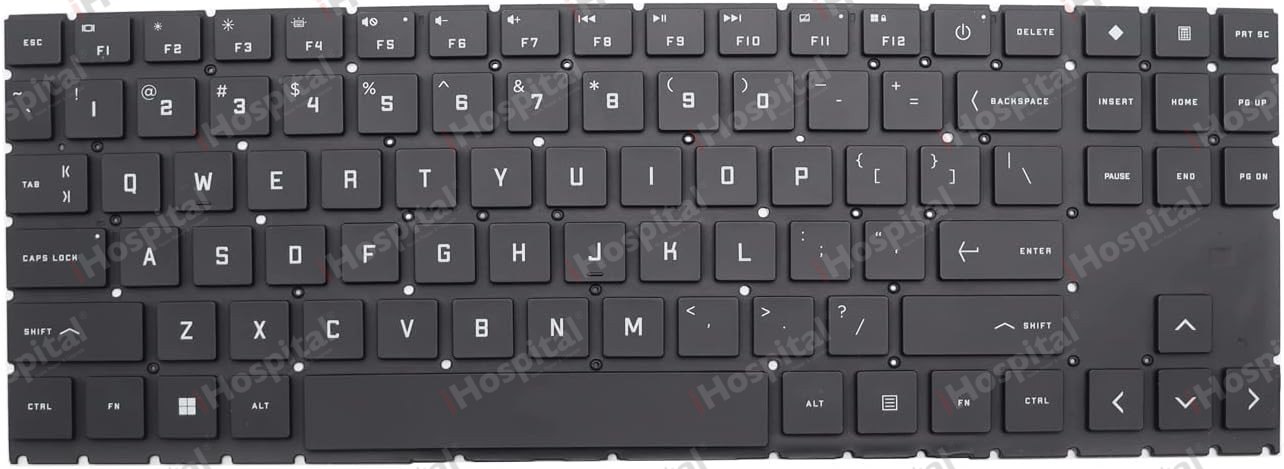 Keyboard for HP Omen 15-EN / 15-EK / 16-K – RGB Backlit