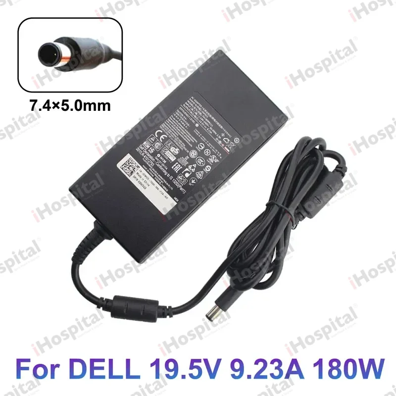 Original Dell 180W Laptop Charger 19.5V 9.23A – 7.4×5.0mm (DA180PM111)