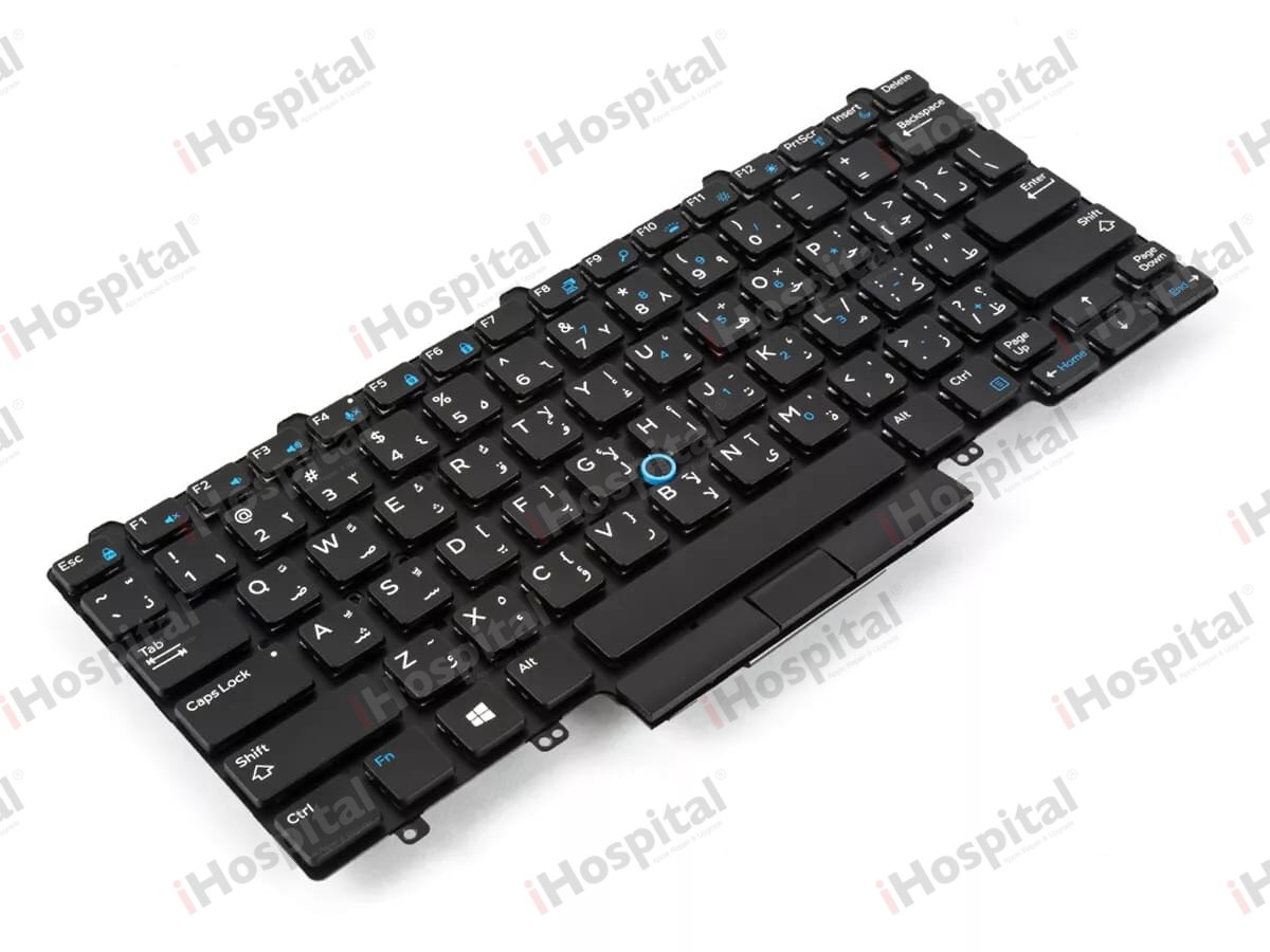 Keyboard for Dell Latitude 3400 / 7490 (05W2VW) – Arabic, Backlit