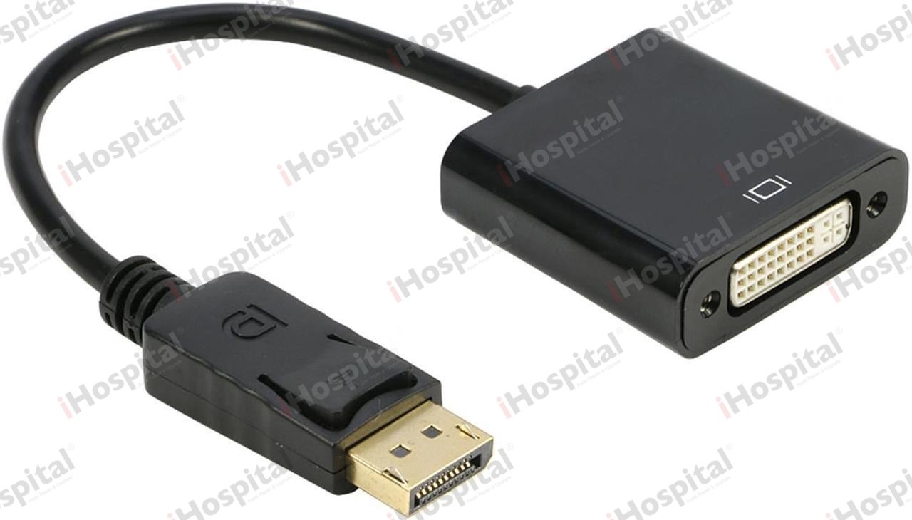 DisplayPort to DVI Adapter – 15cm