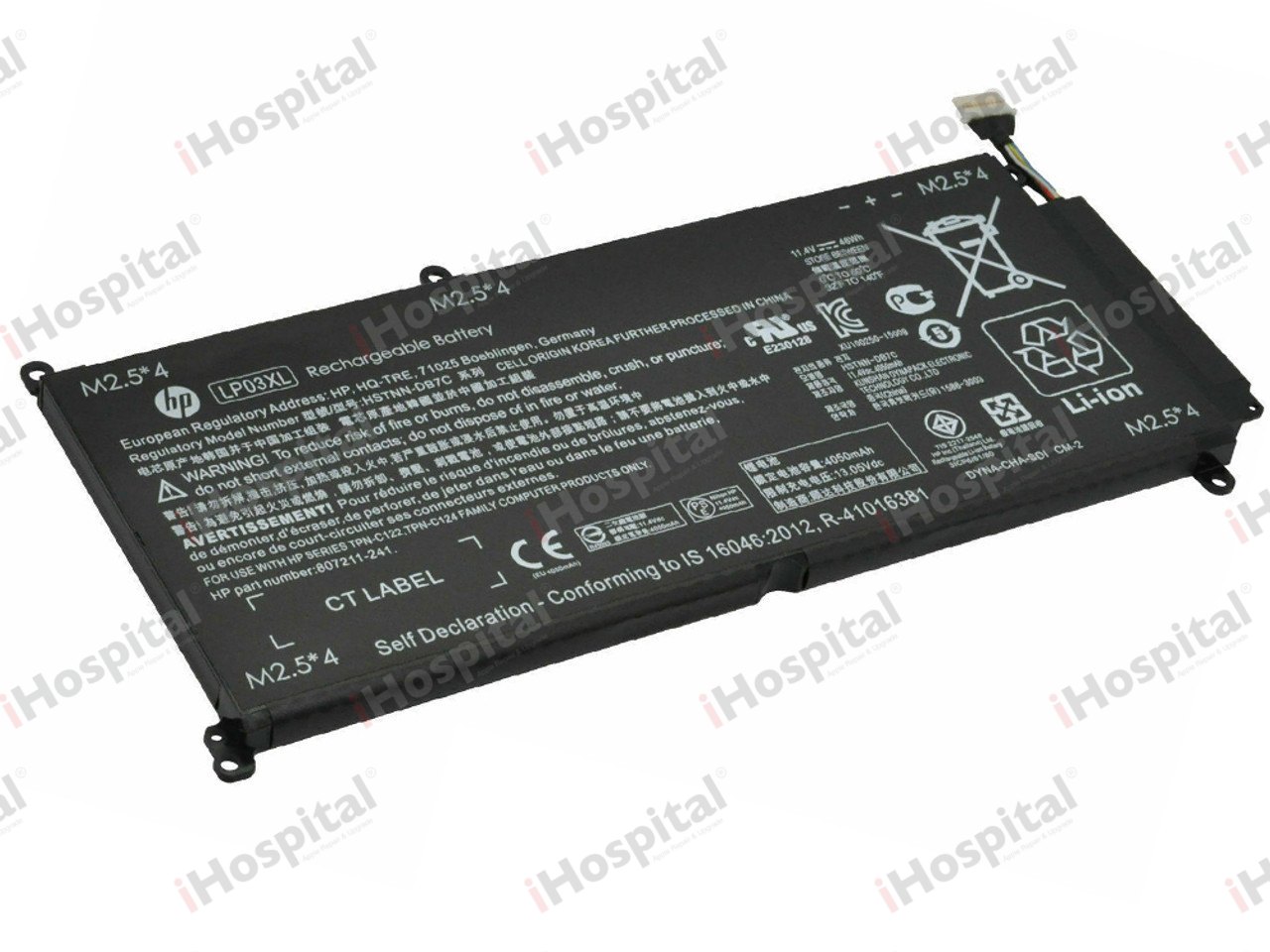 Original Battery LP03XL for HP AE-15 | 11.4V 48Wh