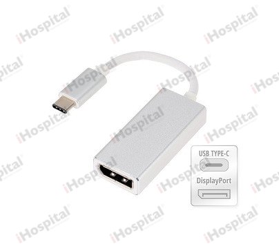 USB-C to DisplayPort Adapter Cable – 15cm
