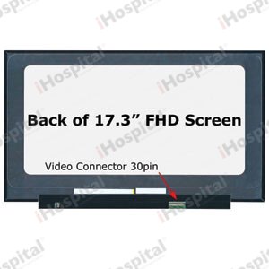 B173HAN04.8 17.3" Full HD Replacement LCD Screen 30 Pin No Brackets
