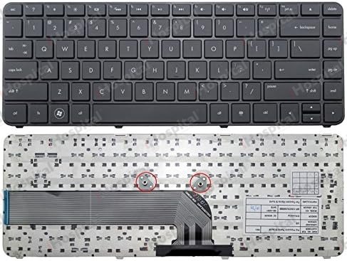Keyboard for HP Pavilion DV4-3000 / DV4-3100 / DV4-4000 / DM4-3000 / DM4-3100 – US, Black