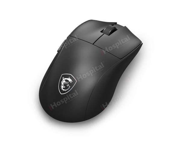 MSI Forge GM500 Wireless Gaming Mouse – Black, RGB