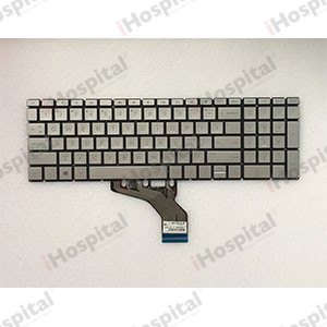 Keyboard for HP Pavilion 15-DW / 15-DA / 15-DY / 15-CS / 15-DQ (Silver)