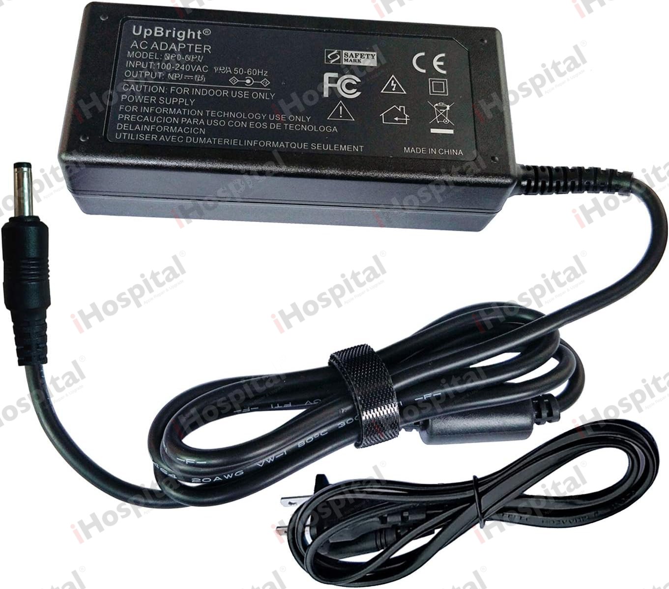 Replacement 48V 1.25A Power Adapter – Toshiba Plug (NU60-F480125-11NN)