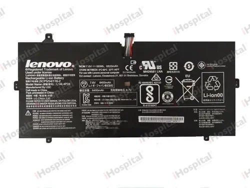 Battery L14M4P24/5B10H43261/5B10H55224 for Lenovo Yoga 4 Pro / 900-13ISK – 7.5V, 66Wh