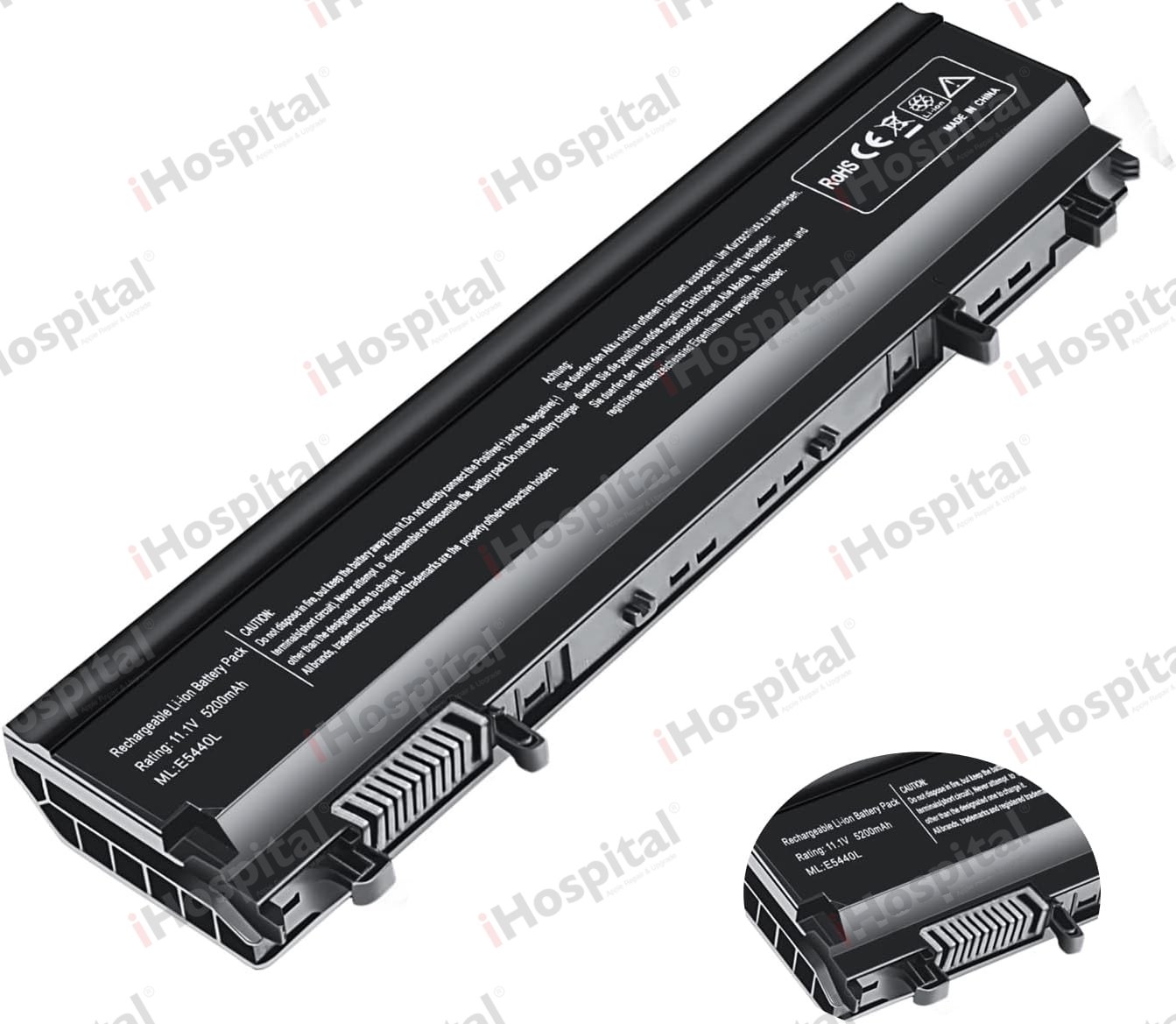 Replacement Battery for Dell Latitude E5440 | 11.1V 49Wh