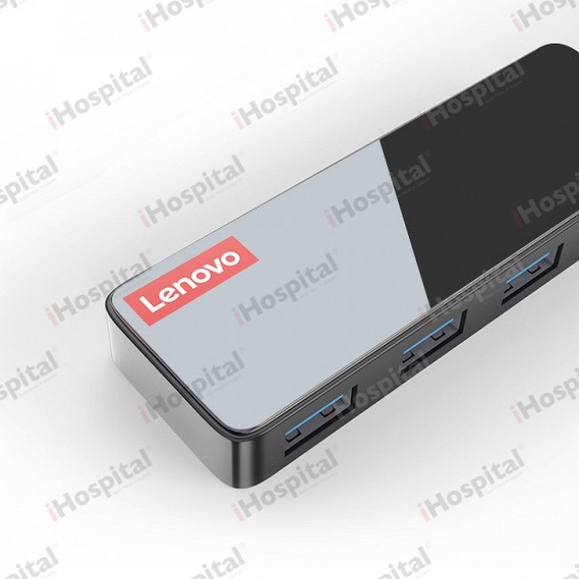 Lenovo C602 USB-C to 4-Port USB 3.0 Hub – 15cm Cable