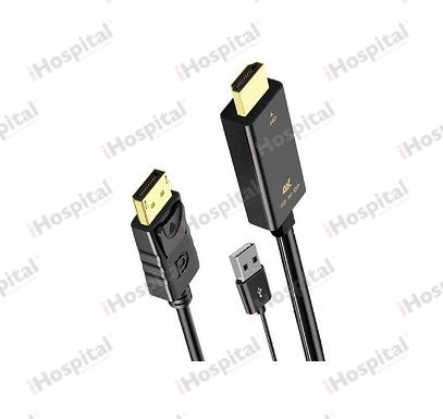 HDMI to DisplayPort Adapter Cable – 4K, 1.8m (H147)