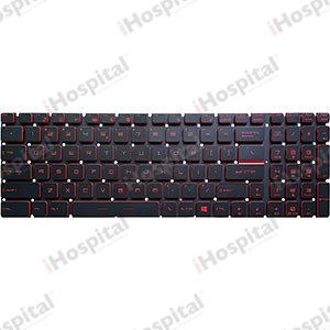 Keyboard for MSI GE62 / GE63 – Red