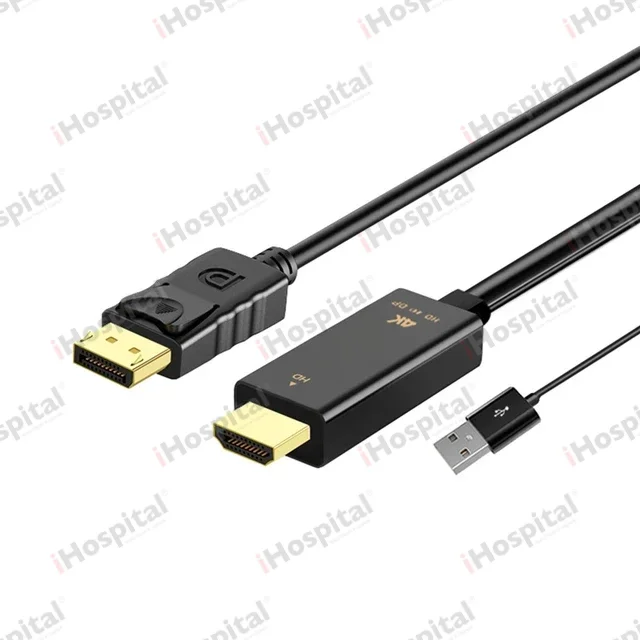 HDMI to DisplayPort Adapter Cable