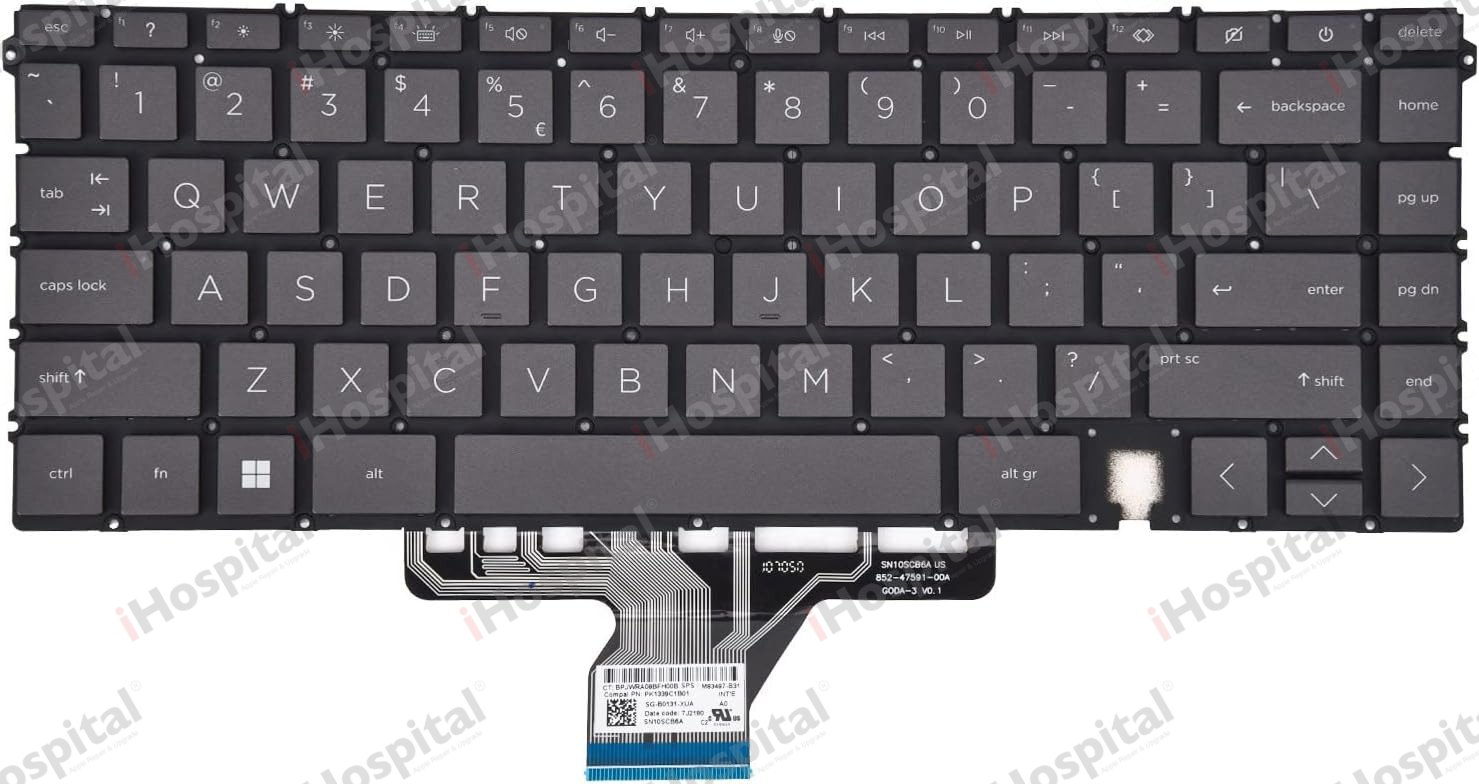 Keyboard for HP Envy X360 15-ES / 13-AY / 13-BD / 13M-BD / 15T-ES / 15M-EP