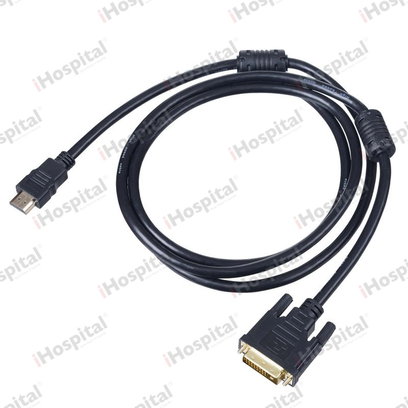 HDMI to DVI-D (24+1) Cable – 1.8m