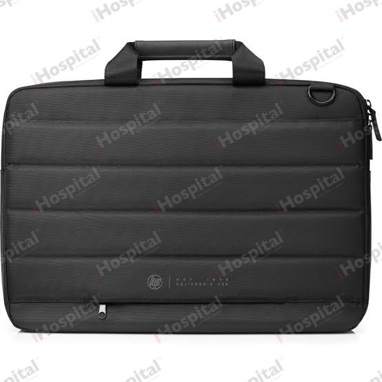 HP Signature Slim Topload 15.6-Inches Laptop Bag (Grey on Black)