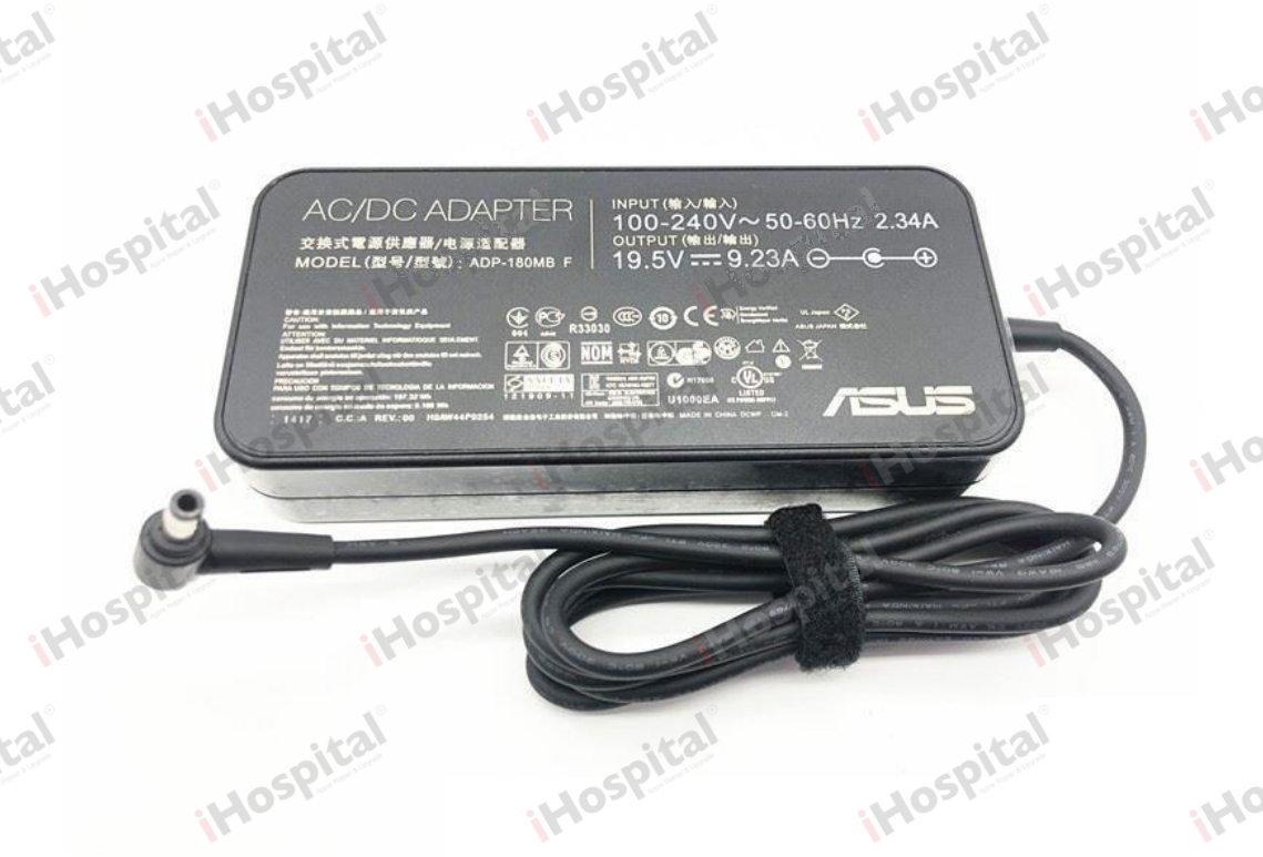 Original ASUS 180W Laptop Charger 19.5V 9.23A – 6.0×3.7mm (HOW44P0254)