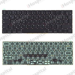 Keyboard for Apple MacBook Pro 13/15 Inches A1706 / A1707 (2016–2017) – Arabic / UK