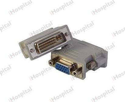 DVI (24+5) to VGA Adapter – Male