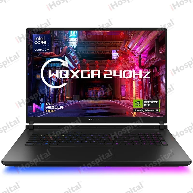 ASUS ROG Strix G18 Ultra 9 275HX 64GB RAM 1TB Storage Screen 18" 2K 240Hz VGA RTX5090 Windows 11 G835LX-S9110 Brand New with 3 Years Warranty + Free Headset Mouse and Backpack
