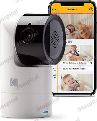Kodak Cherish C125 Baby Monitor Camera – Wi-Fi App, Two-Way Talk, Night Vision