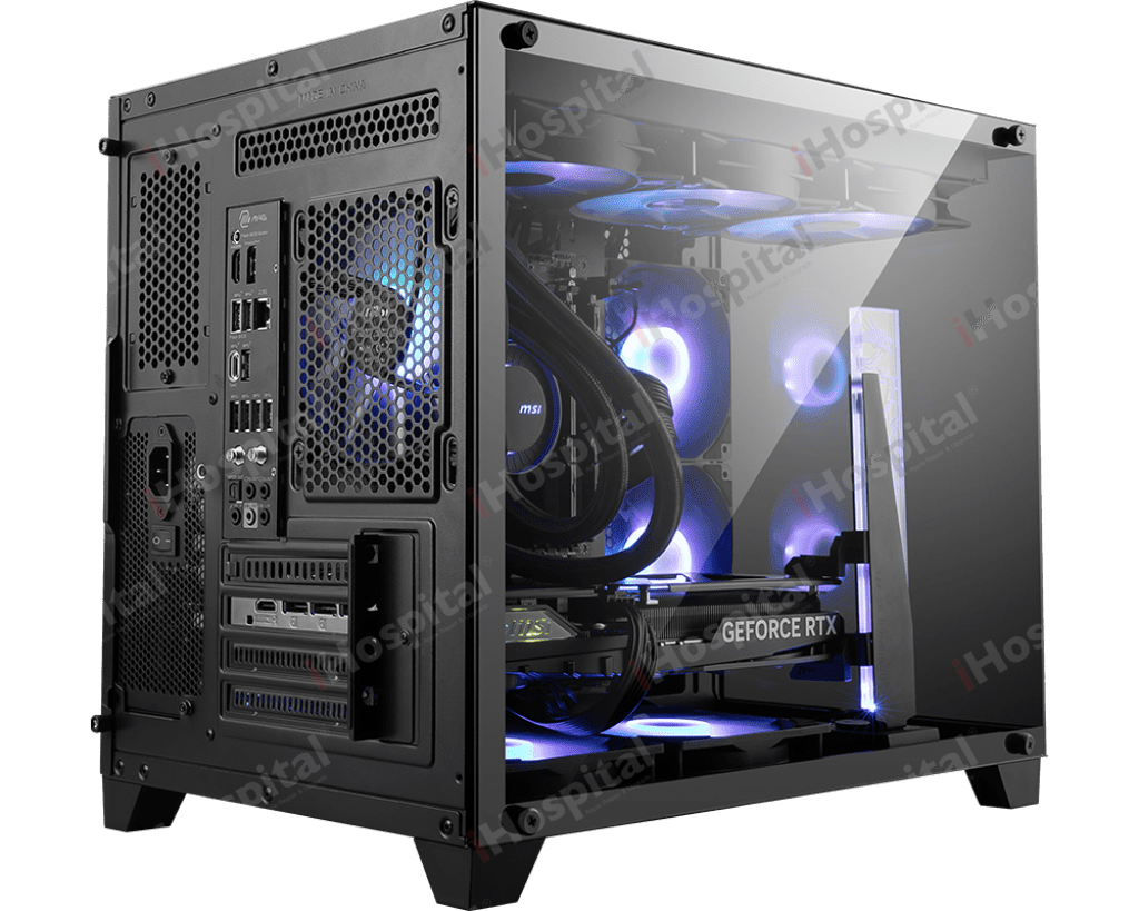 MSI MAG Pano M100L Black Micro-ATX Case