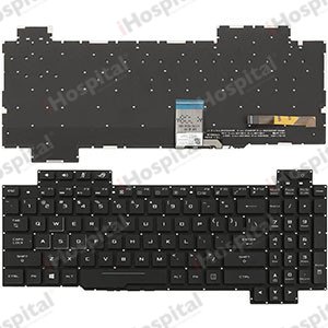 Keyboard for ASUS ROG Strix Hero II GL504G (0KNR0-6614US00) – Backlit