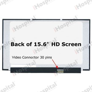 B156XTN08.0 15.6" HD Replacement LCD Screen 30 Pin No Brackets