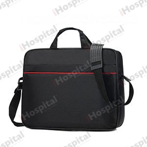 Red Line Laptop Bag – 15.6 Inches, Black