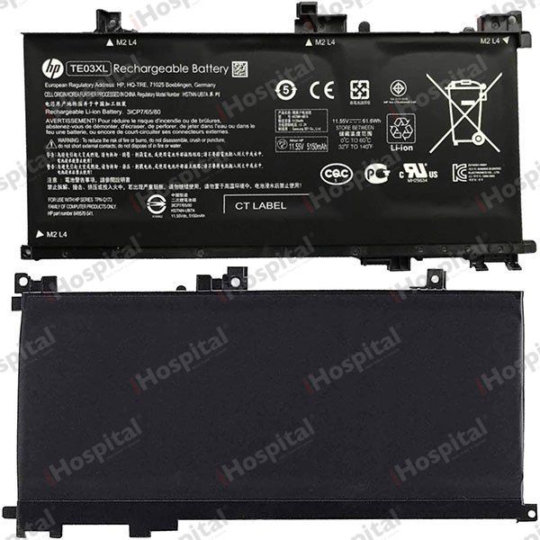 Original Battery TE03XL for HP Pavillion 15 | 11.55V 61.6Wh