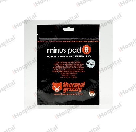 Thermal Grizzly Minus Pad 8 Thermal Pad – 120×20mm, 1mm/1.5mm (TG-MP8-120-20-10-1R)