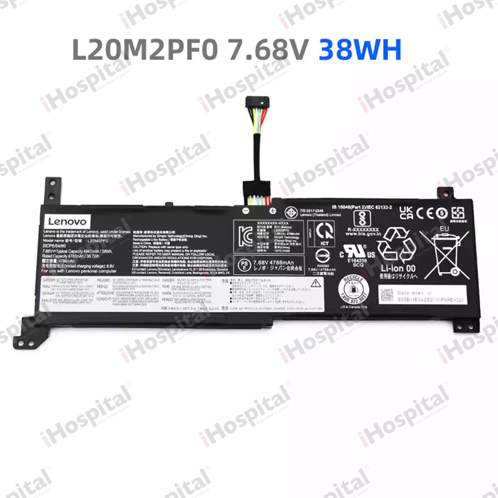 Original Lenovo Battery L20M3PFO (Type-B) | 11.1V 45Wh