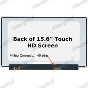 NT156WHM-T03 15.6" HD Replacement LCD Screen 40 Pin No Brackets (On-Cell Touch Display)