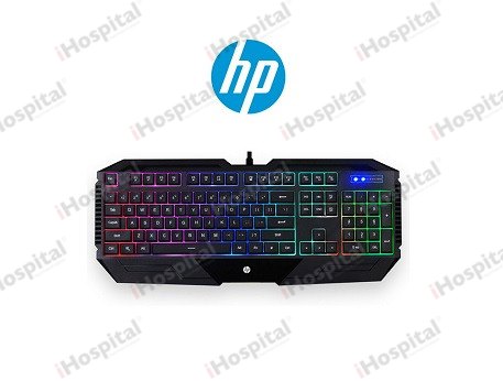 HP GK1100 Gaming Keyboard & Mouse Combo – 104 Keys, RGB Backlit, USB